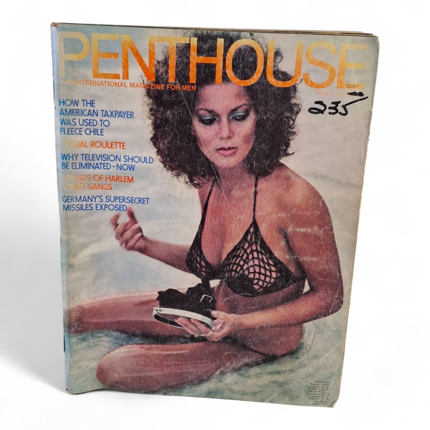 Penthouse Magazine March 1978 Centerfold Carmen Pope POTM