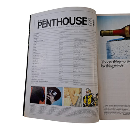 AUSTRALIAN PENTHOUSE Magazine June 1985 Katie Ryan NO C/F