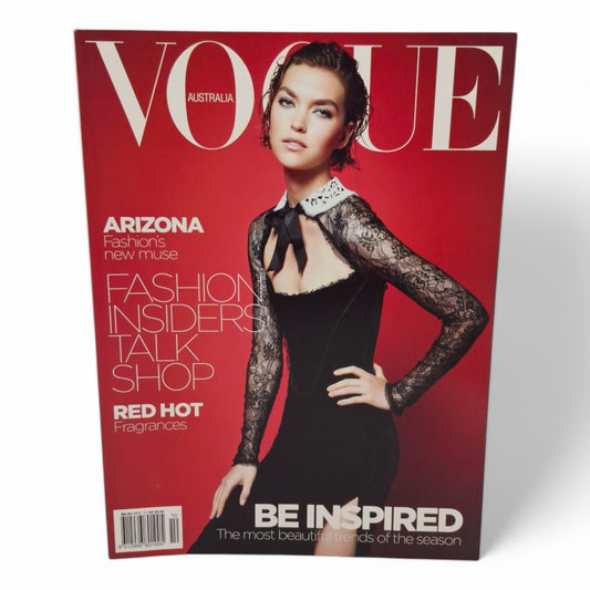 Vogue Australia October 2011 Magazine Arizona Muse Cover Fashion Design