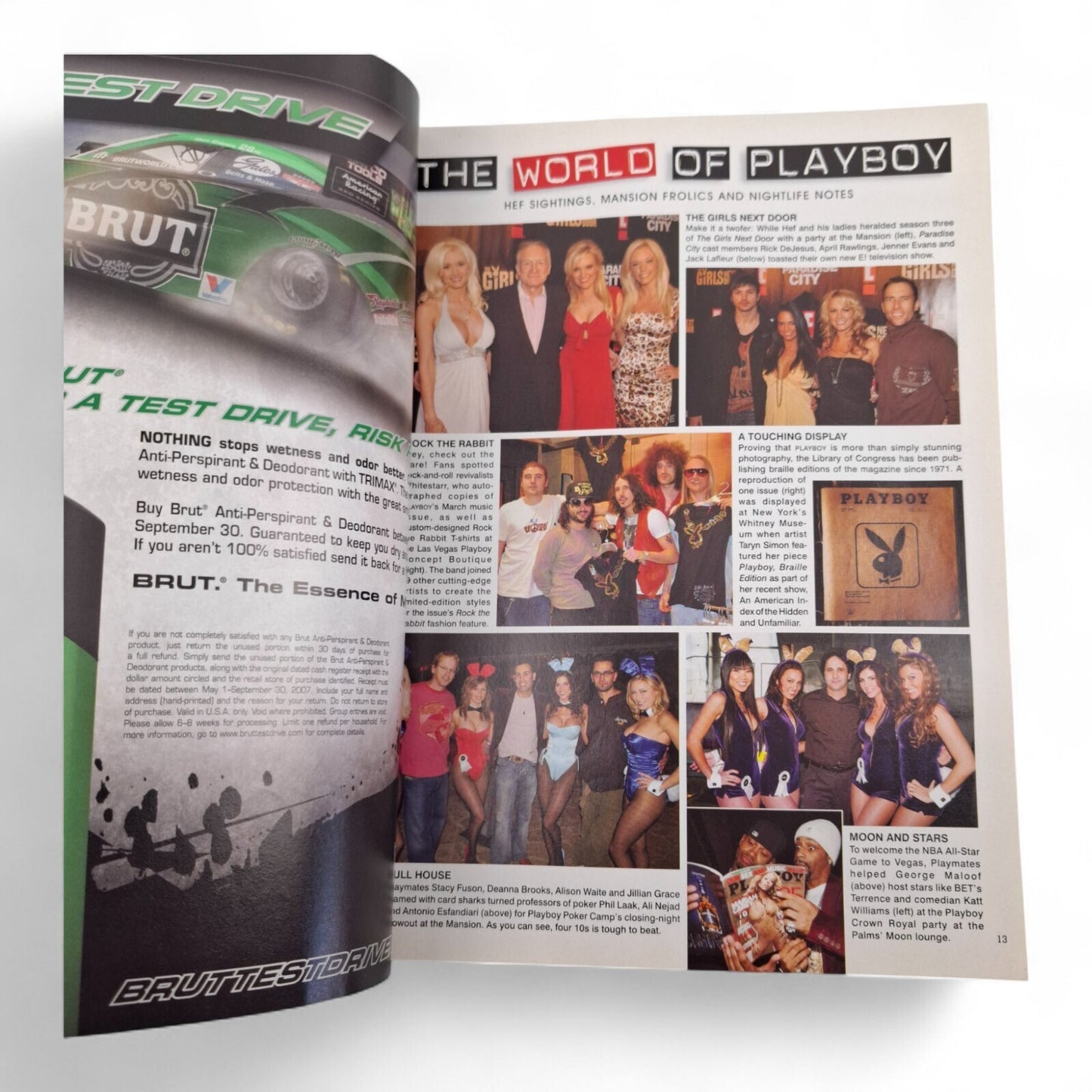 Playboy Magazine July 2007  Amanda Beard Cover