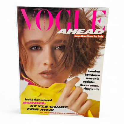 VOGUE AUSTRALIA Magazine April 1985 NIGEL HAVERS Chris Jacovides TONI ELFORD