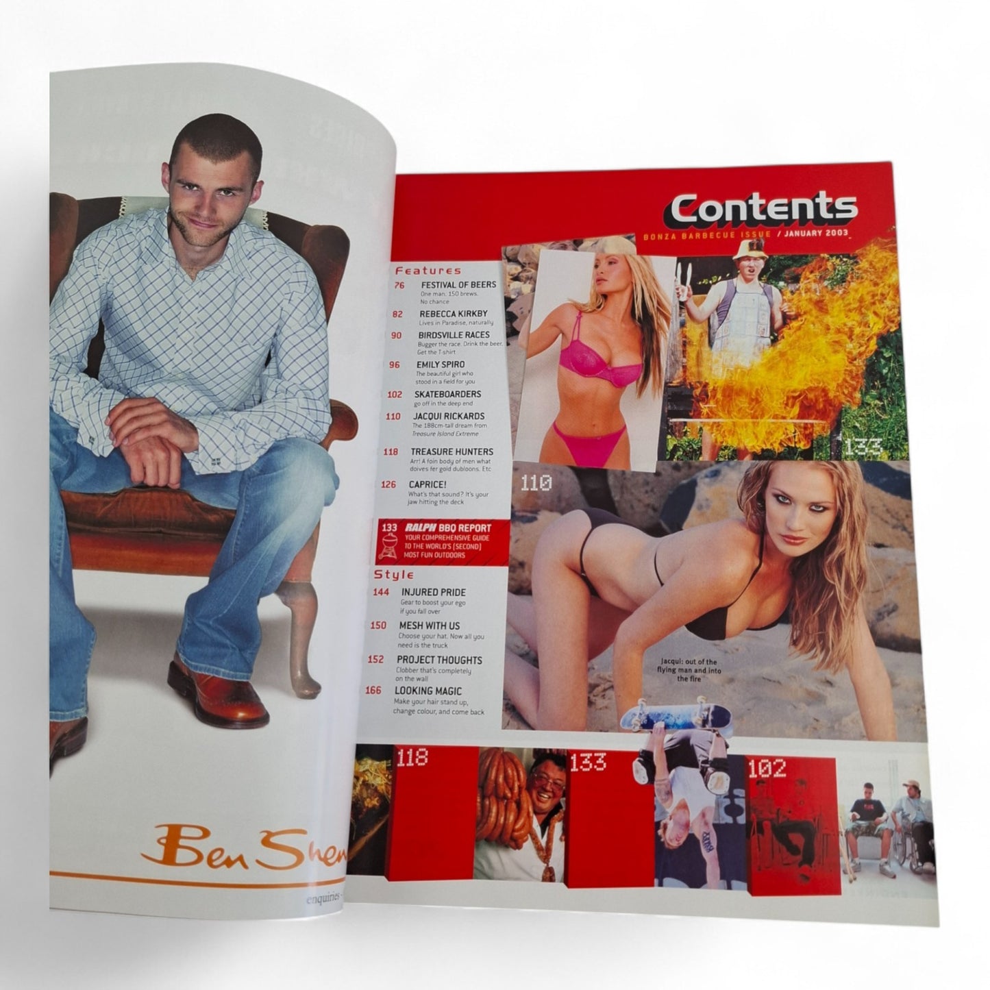 RALPH Australia Magazine January 2003 Caprice