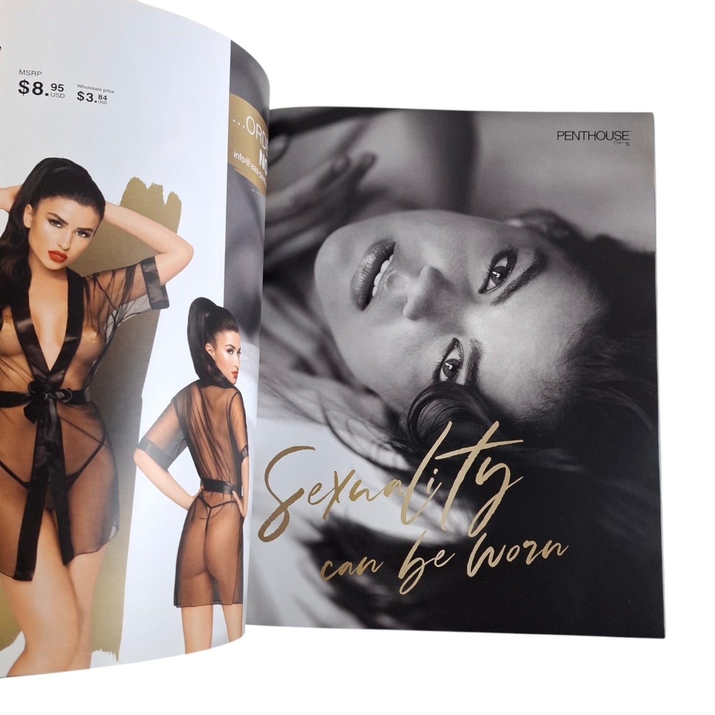 AVN March 2021 Issue 458 Joey Kim With Camstar Magazine insert Playboy