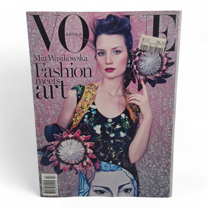 Vogue Australia Magazine March 2014 Mia Wasikowska Cover EXCELLENT