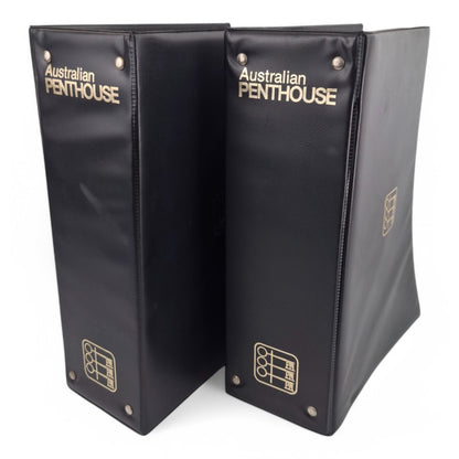 Australian Penthouse Magazine 1979-2000 COLLECTOR FOLDER - (PAIR OF)