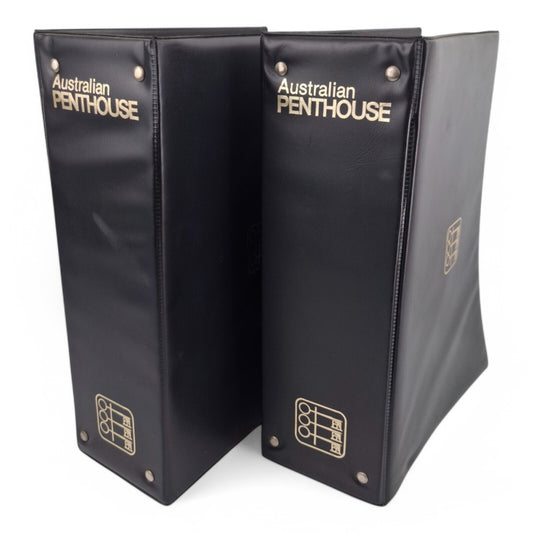 Australian Penthouse Magazine 1979-2000 COLLECTOR FOLDER - (PAIR OF)