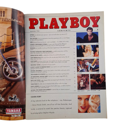 Australian Playboy Magazine September 1996 Anna Nicole Smith / Angel Boris