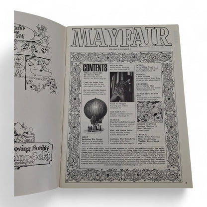 Vintage Mayfair Magazine Vol. 4 No. 9 September 1969 Catherine Spaak Playboy
