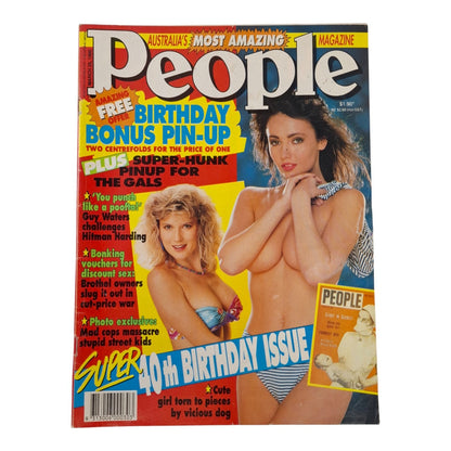 People Magazine Australia March 1990 Kathy Lloyd / Toni Barton