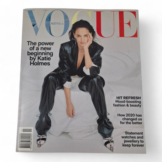 Vogue Australia Magazine November 2020 Katie Holmes Complete EXCELLENT