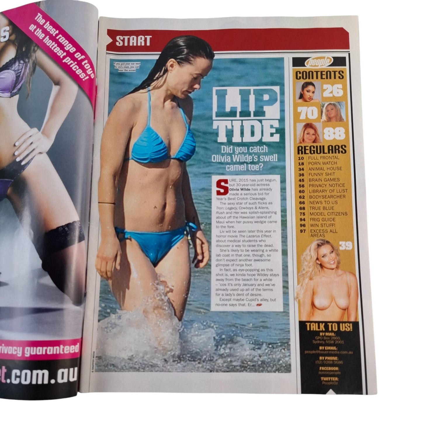 People Magazine Australia January 2015 Lucy Collett