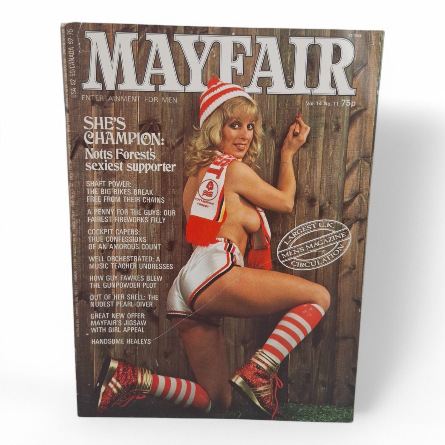 Mayfair Magazine Volume 14 No. 11 November 1979 U.K Playboy