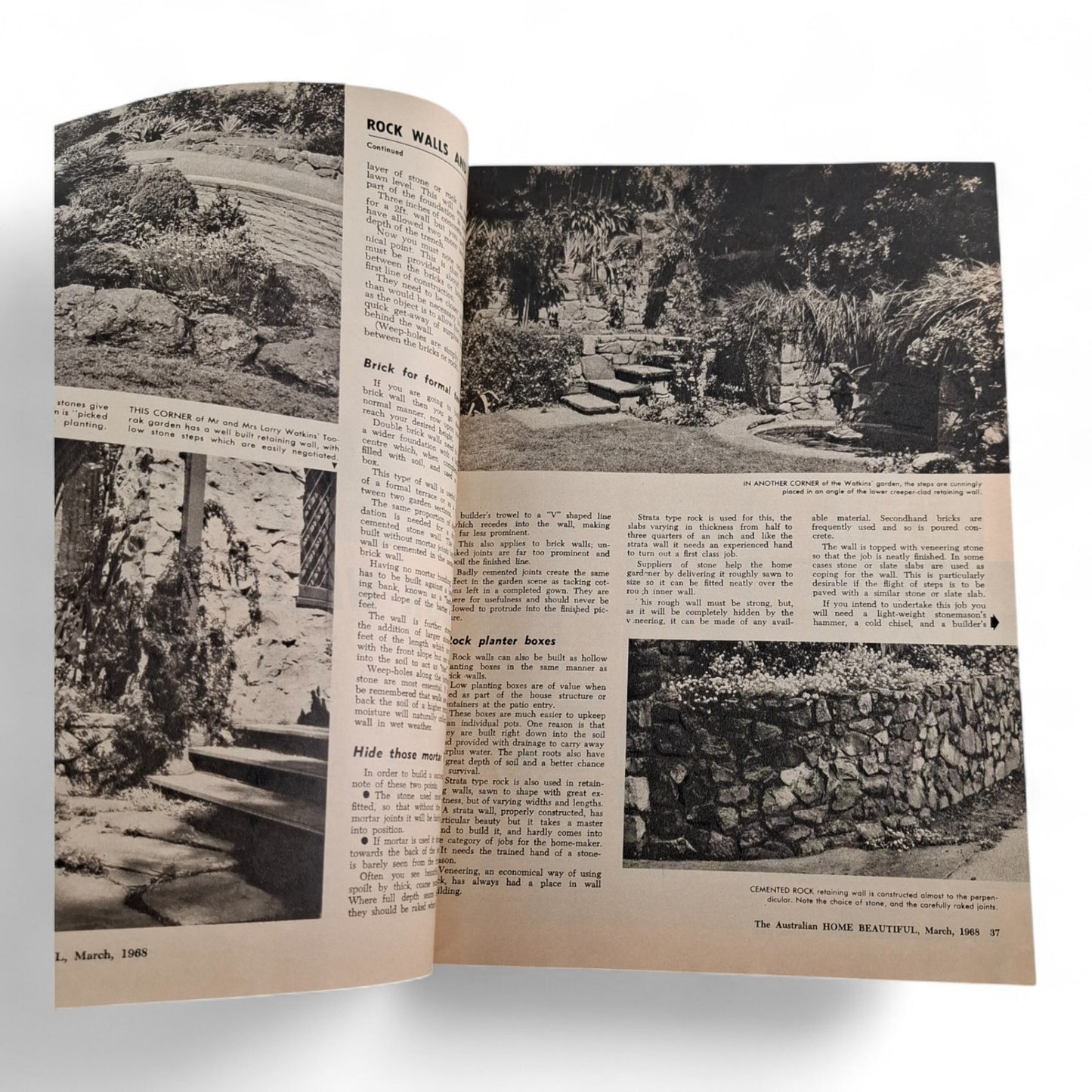 Australian Home Beautiful - March 1968 - Magazine