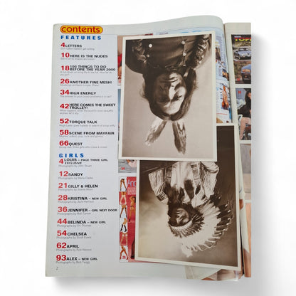 Mayfair Magazine Vol. 30 No. 9 1995 U.K Playboy Gilly & Helen