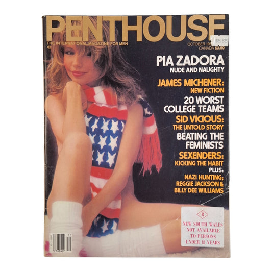 PENTHOUSE Magazine October 1983 Pia Zadora / Nadine Greenlaw