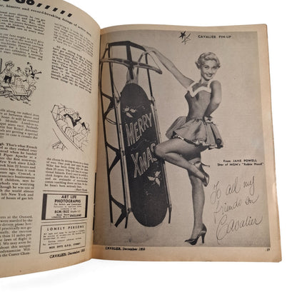 Cavalier Magazine Australia For Men December 1955 Vol. 3 No. 3