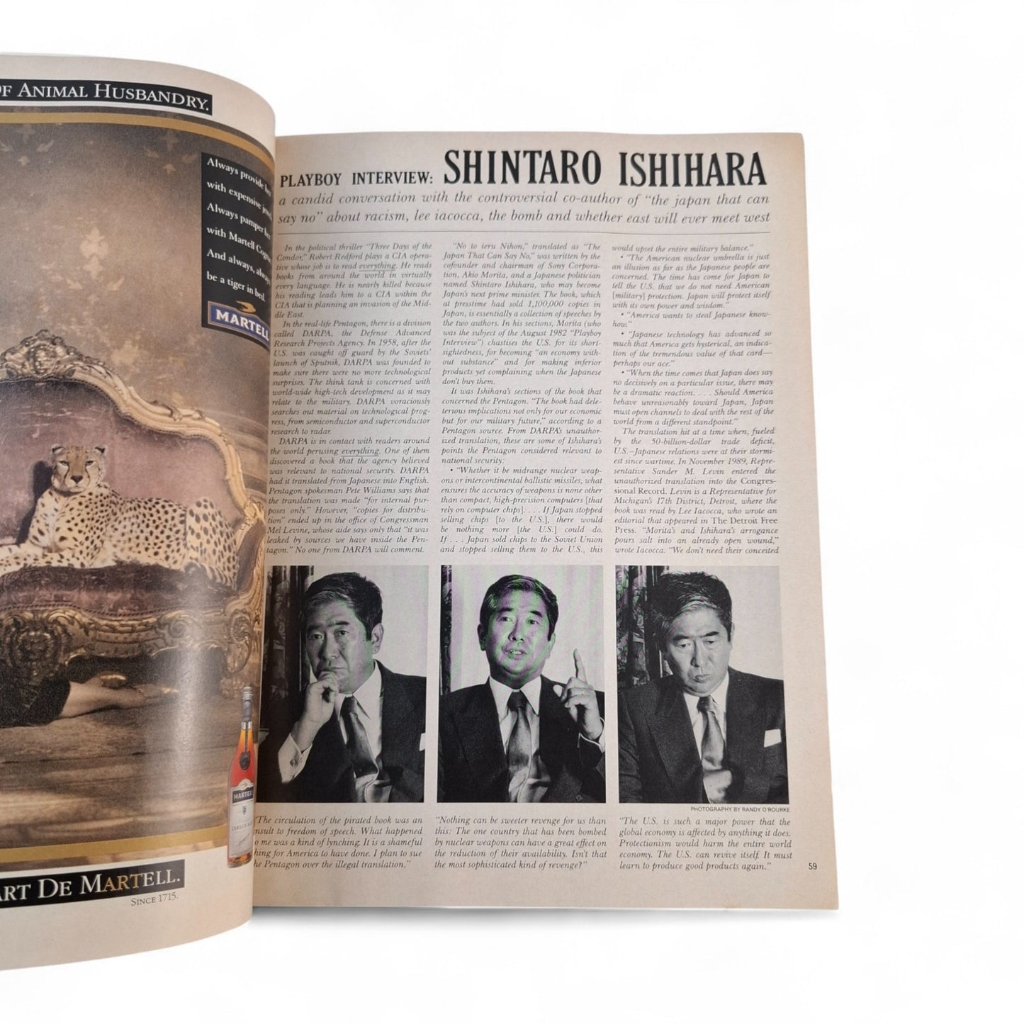 PLAYBOY MAGAZINE October 1990  Melissa Evridge Brittany York