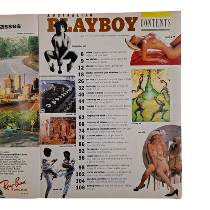 Australian Playboy Magazine April 1991 Kristin Morgan / Teri Copley