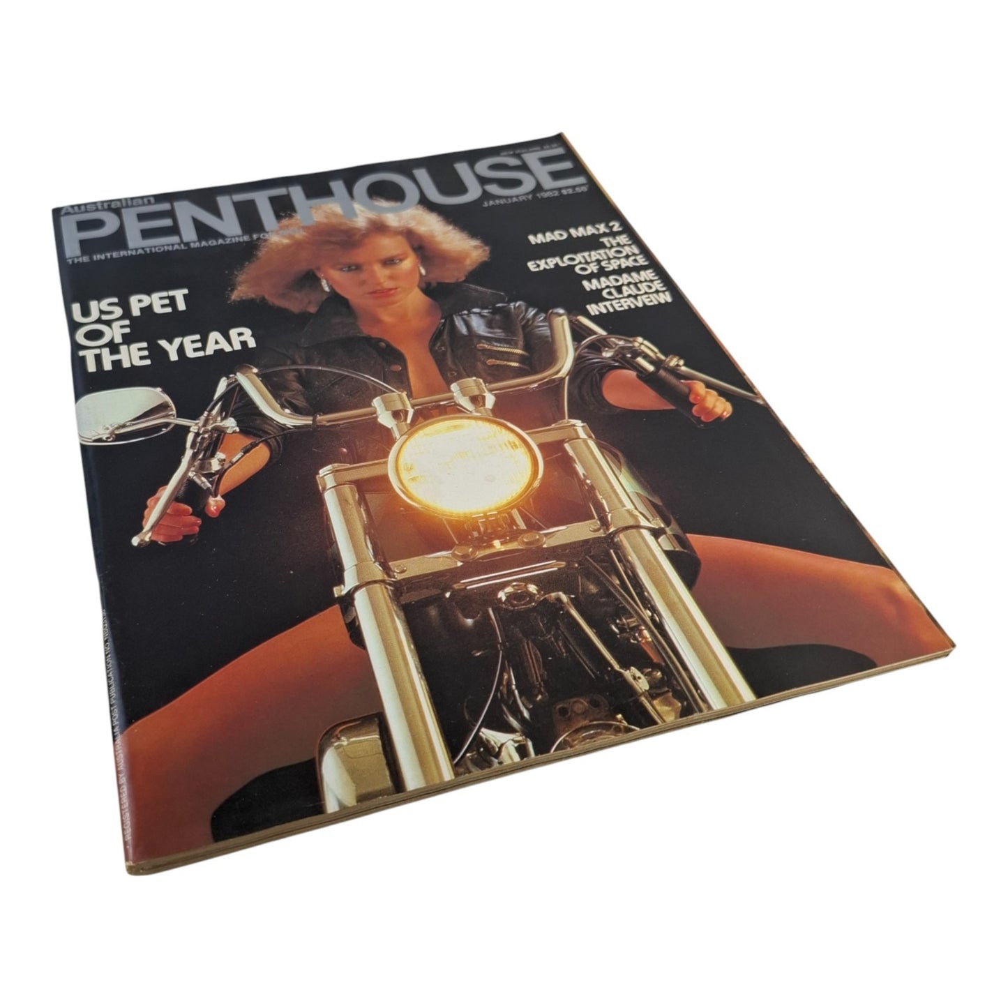 AUSTRALIAN PENTHOUSE January 1982 Vol. 3 No. 4 Men's Magazine Danielle Deneux