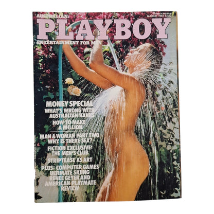 Australian Playboy Magazine March 1982 Sabine Rothaus / Lynn Eason