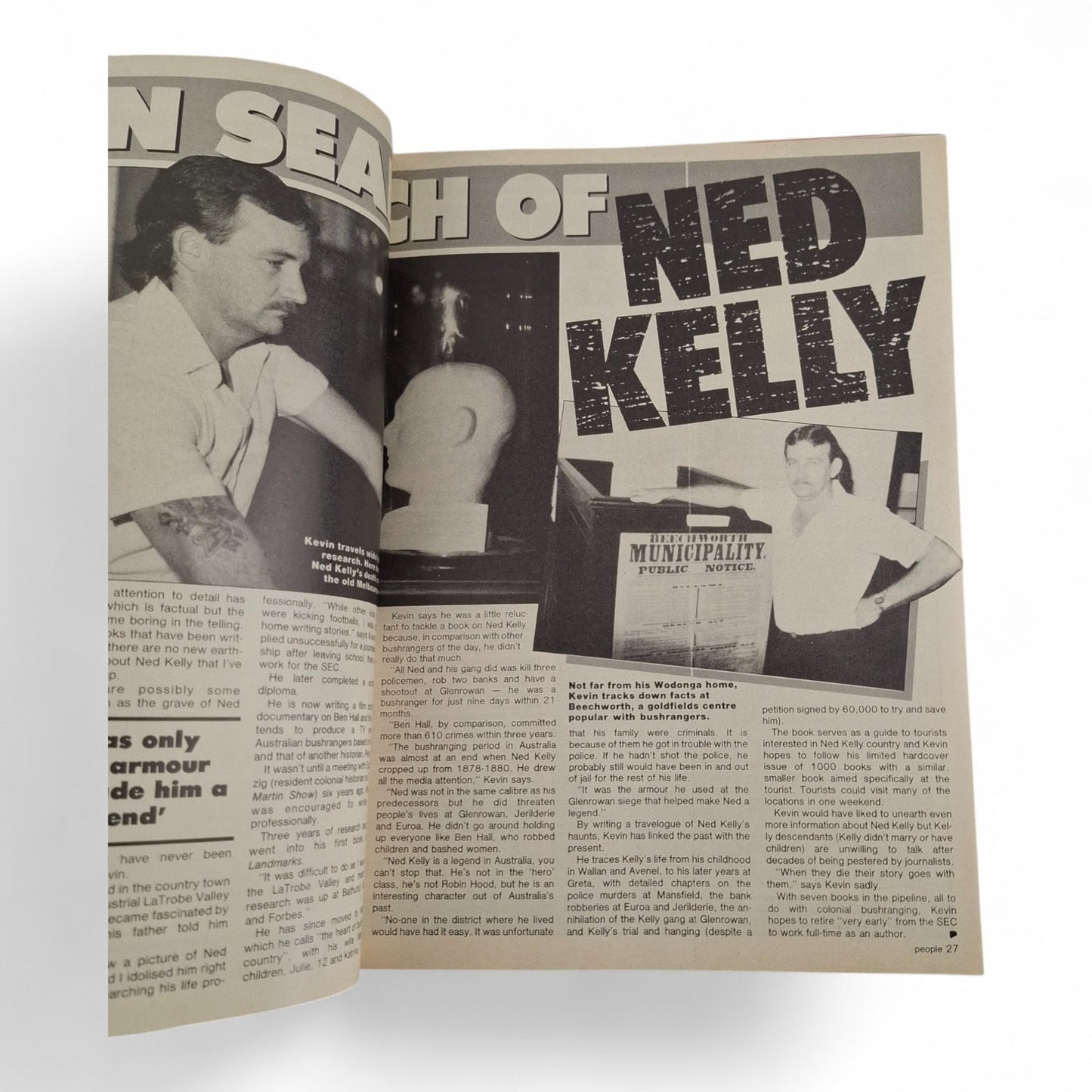 People Magazine Australia With Pix December 13th 1989