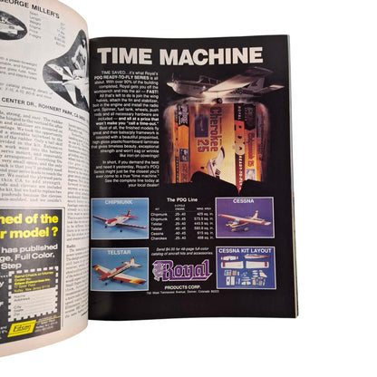 Vintage RC Modeler Magazine November 1988 - Radio Control Airplane Helicopter