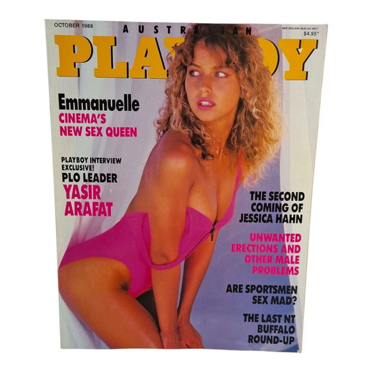Australian Playboy Magazine November 1988 Natalie Uher / Nora Wenck RARE
