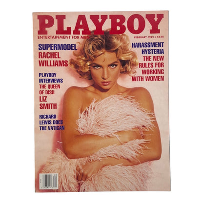 Playboy Magazine February 1992 Rachel Williams / Tanya Beyer