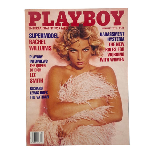 Playboy Magazine February 1992 Rachel Williams / Tanya Beyer