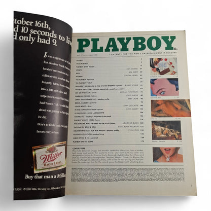 Vintage Playboy Magazine April 1990 Deborah Driggs INCOMPLETE