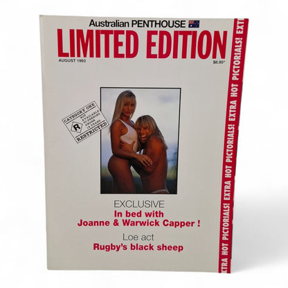 Australian Penthouse Magazine - Limited Edition August 1993 Capper Brittany John