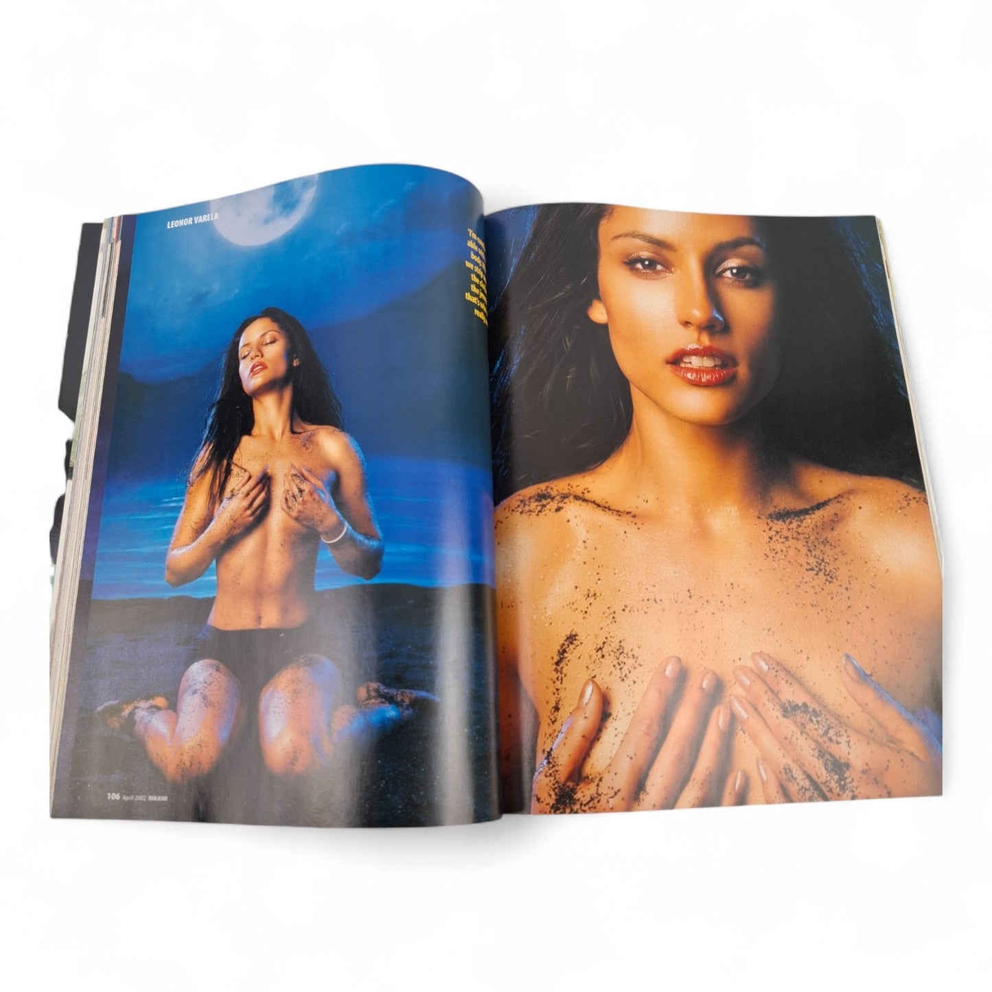 MAXIM Magazine U.S - April 2002 Leonor Varela