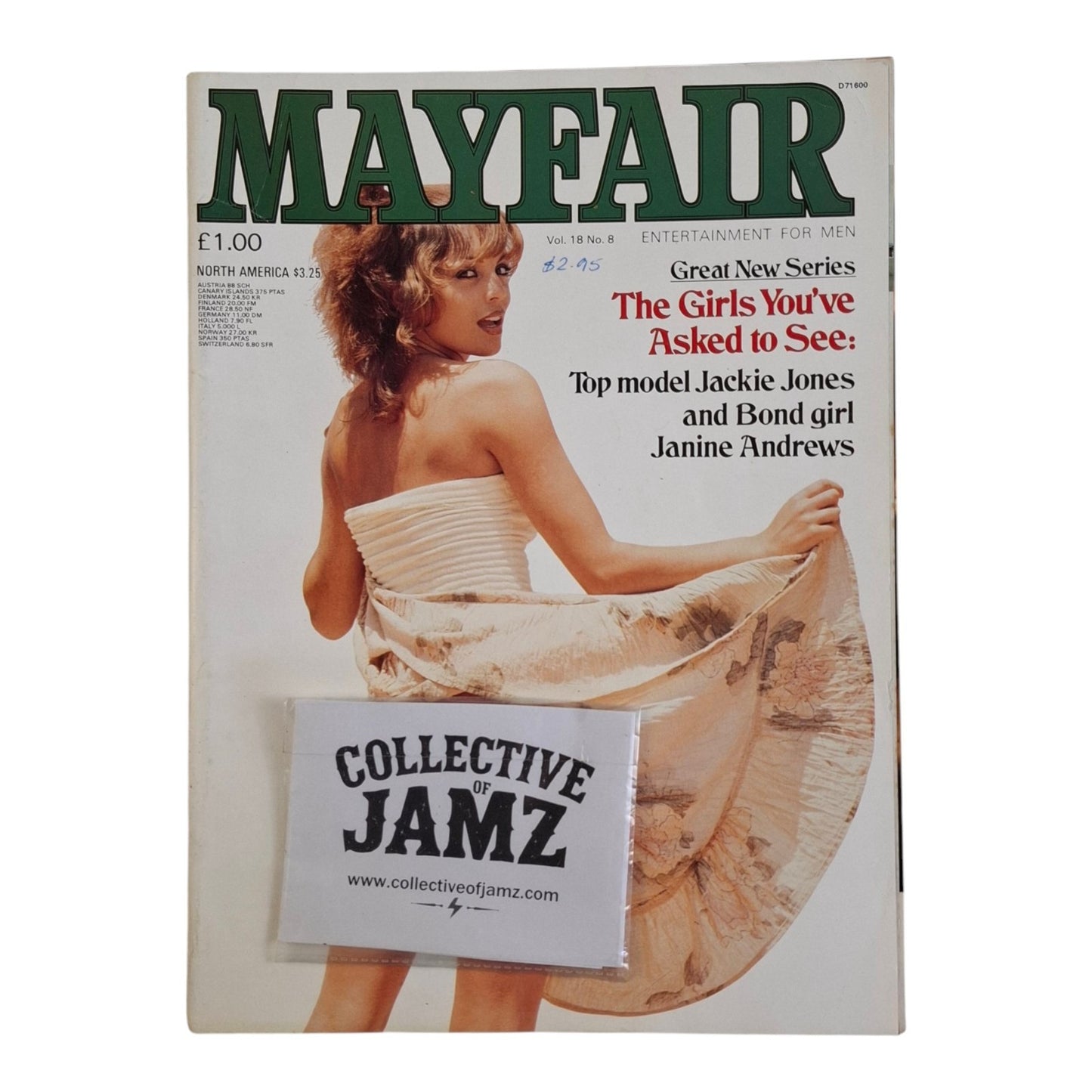 Mayfair Magazine Vol. 18 No. 8 1983 Jackie Jones / Janine Andrews