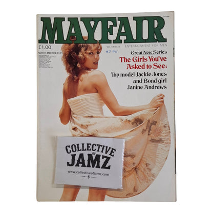 Mayfair Magazine Vol. 18 No. 8 1983 Jackie Jones / Janine Andrews