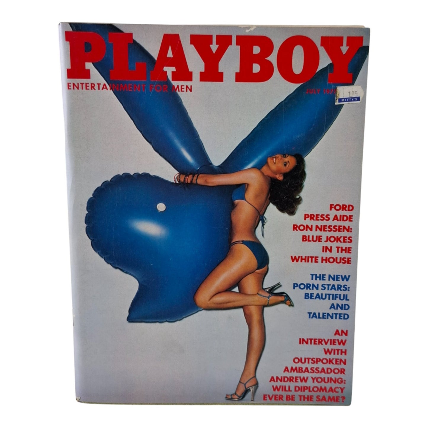 Playboy Magazine July 1977 Pamela Serpe / Sondra Theodore