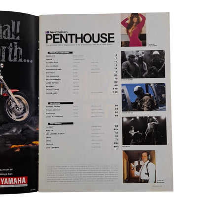 Australian Penthouse Magazine September 1995 Leah Campbell / Evelyn Jansz
