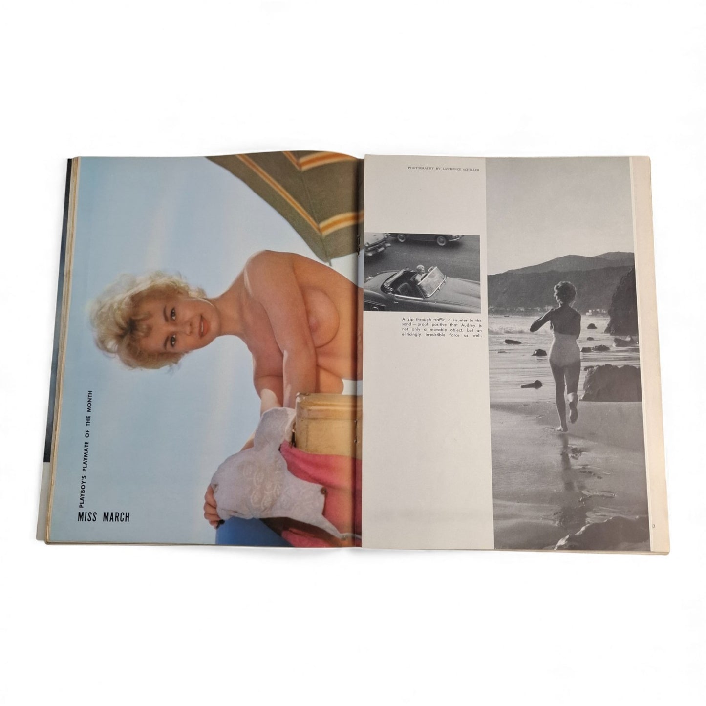 Playboy Magazine March 1959 Audrey Daston