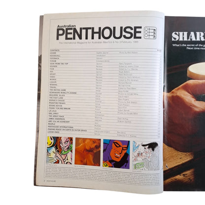AUSTRALIAN PENTHOUSE Magazine February 1985 Sophie Jeanne