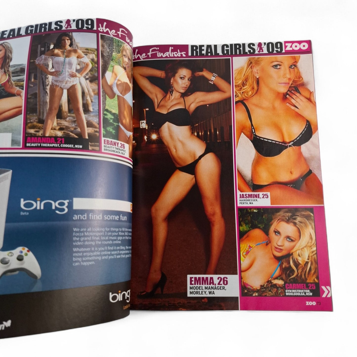ZOO Weekly Magazine Australia #195 November 2009 Amazon Eve / Erika Ervin