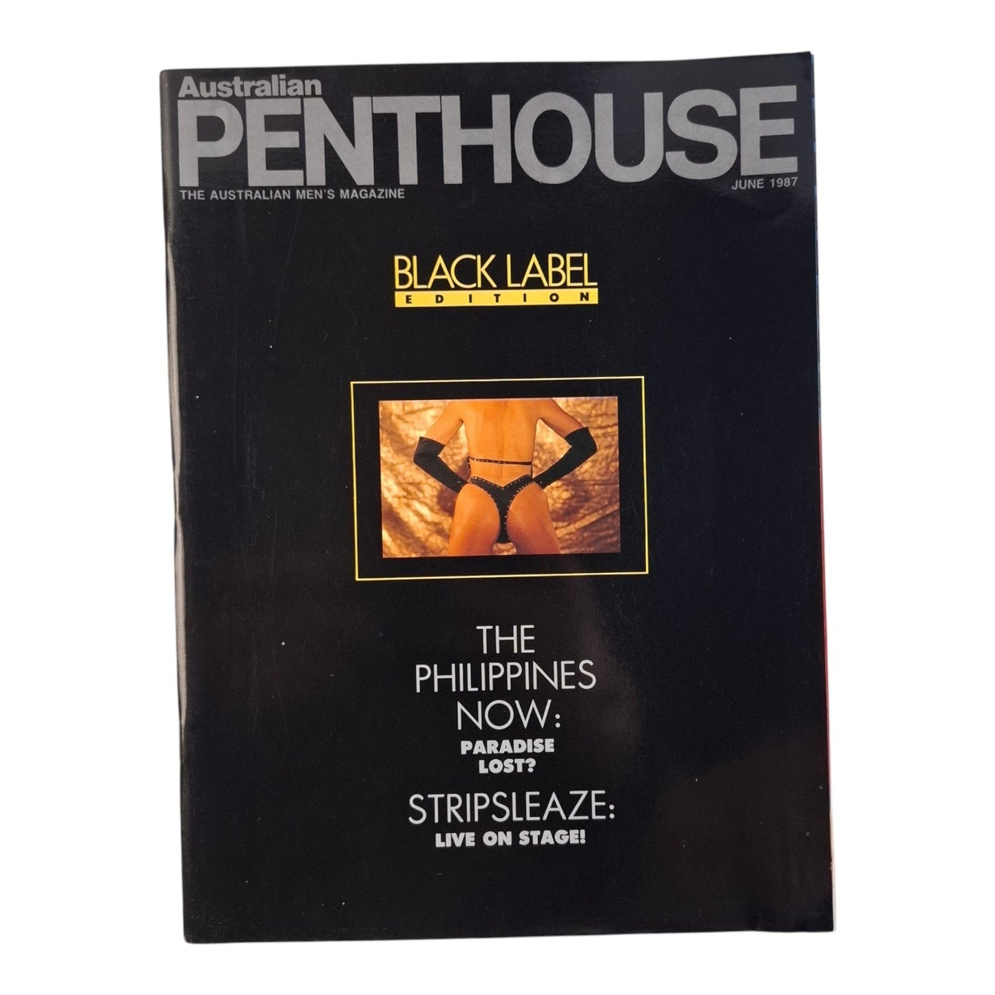 Australian Penthouse Magazine June 1987 Melanie Peake / Sandra Nelson