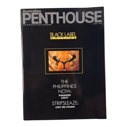 Australian Penthouse Magazine June 1987 Melanie Peake / Sandra Nelson