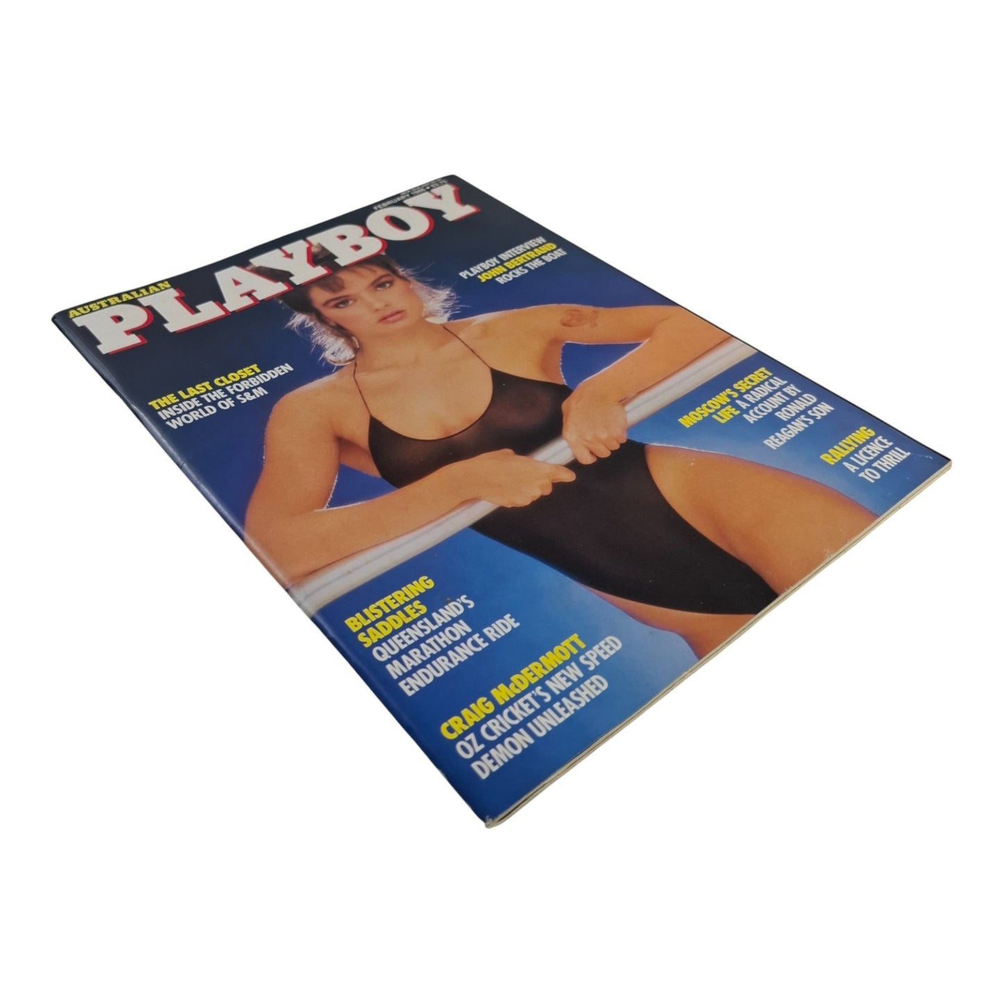 Australian Playboy Magazine February 1986 Jakki Govan