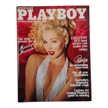 Australian Playboy Magazine May 1979 Linda Kerridge / Marilyn Monroe