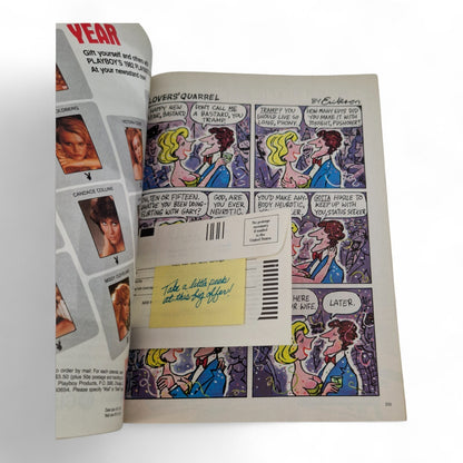 PLAYBOY MAGAZINE January 1982 Natalie Levy Complete