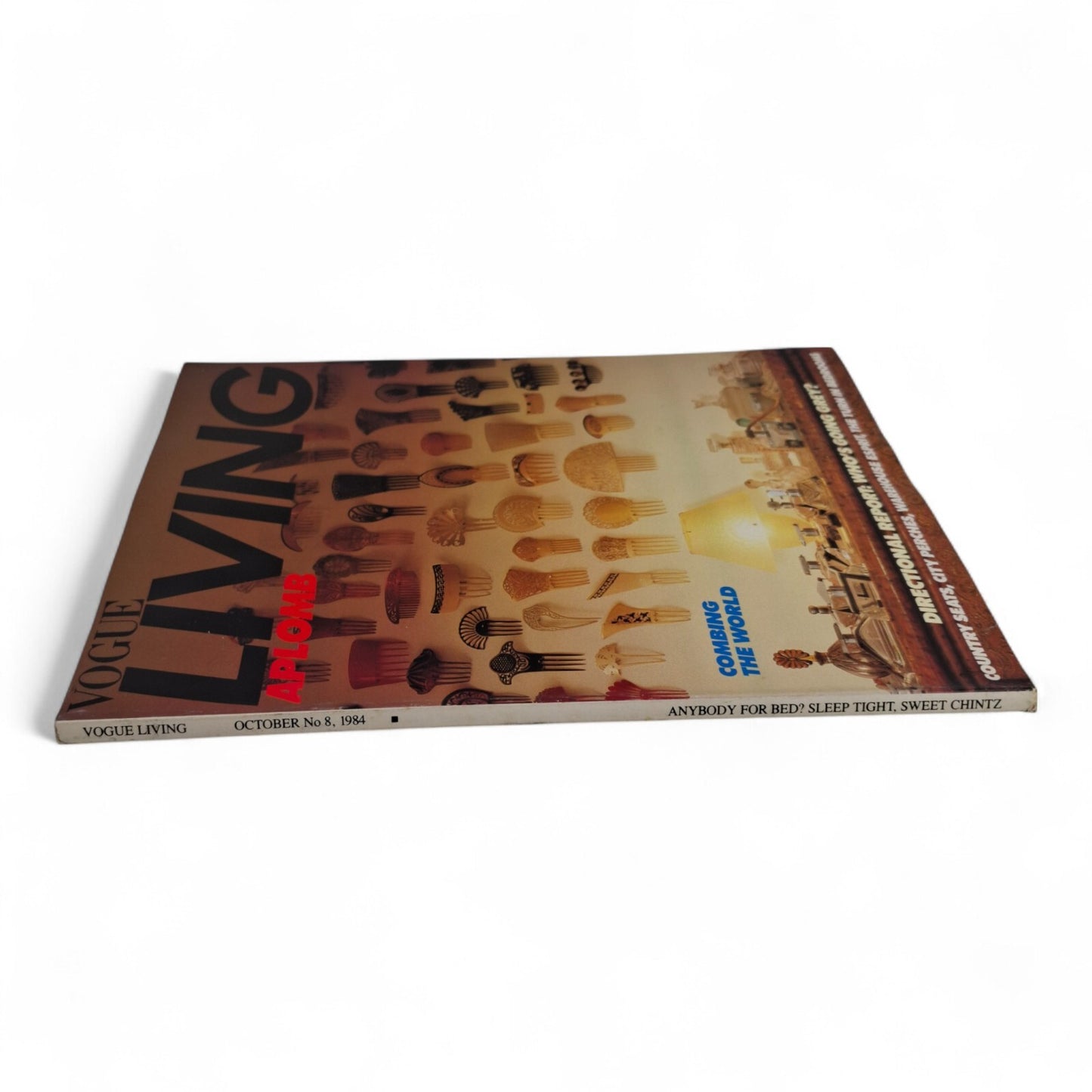 Vintage Vogue Living Australia Magazine - No.8 October 1984