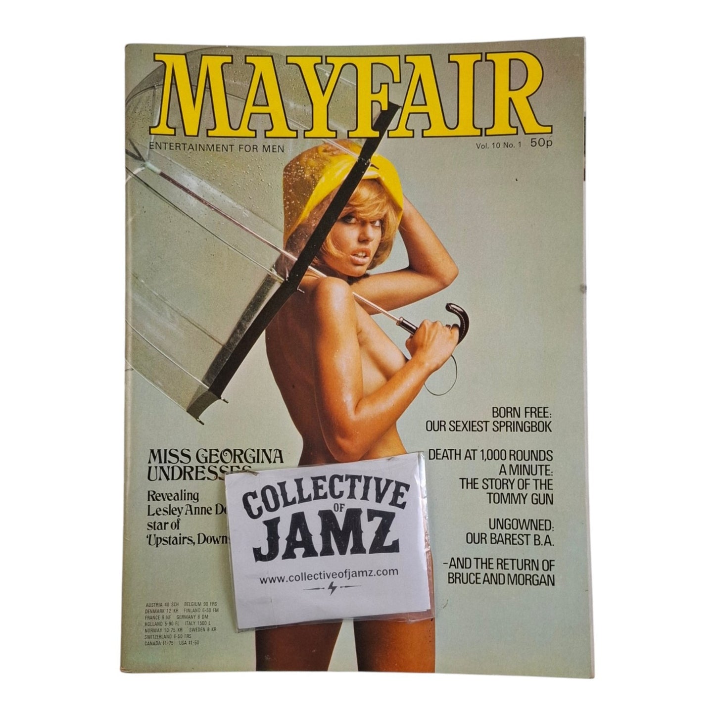 Mayfair Magazine Vol. 10 No. 1 January 1975 Susan Nell / Jan Adair
