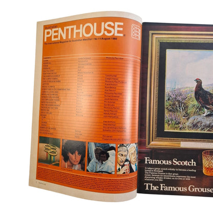 AUSTRALIAN PENTHOUSE Men's Magazine August 1980 Linda Ferguson