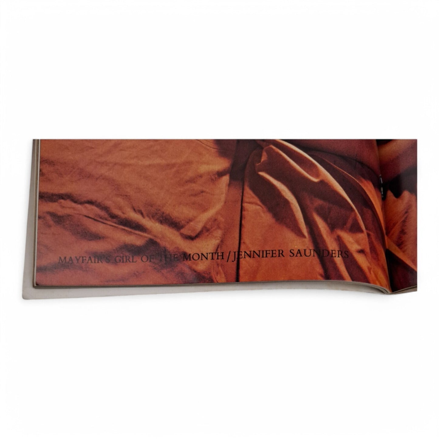 Mayfair Magazine Vol. 6 No. 8 August 1971 U.K Playboy Jennifer Saunders