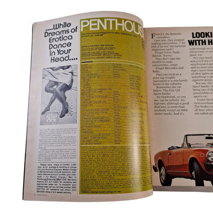 PENTHOUSE U.S Magazine September 1977 Pat Pardini / Lucia St. Angelo