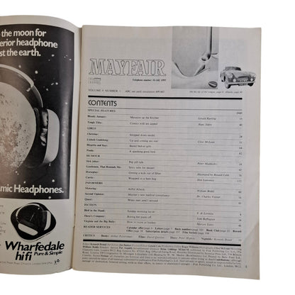 Mayfair Magazine Vol. 9 No. 1 January 1974 Lisbeth Lindeborg